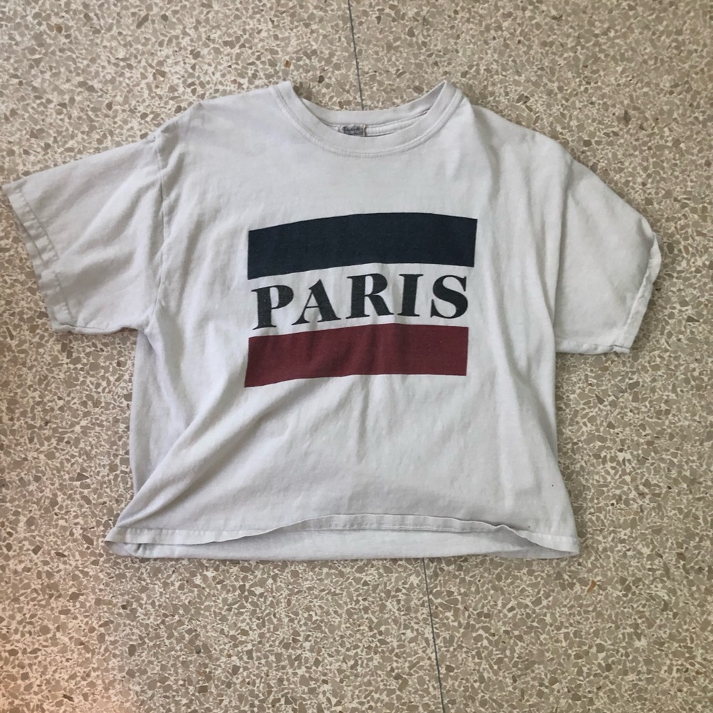 John Galt cropped tee
